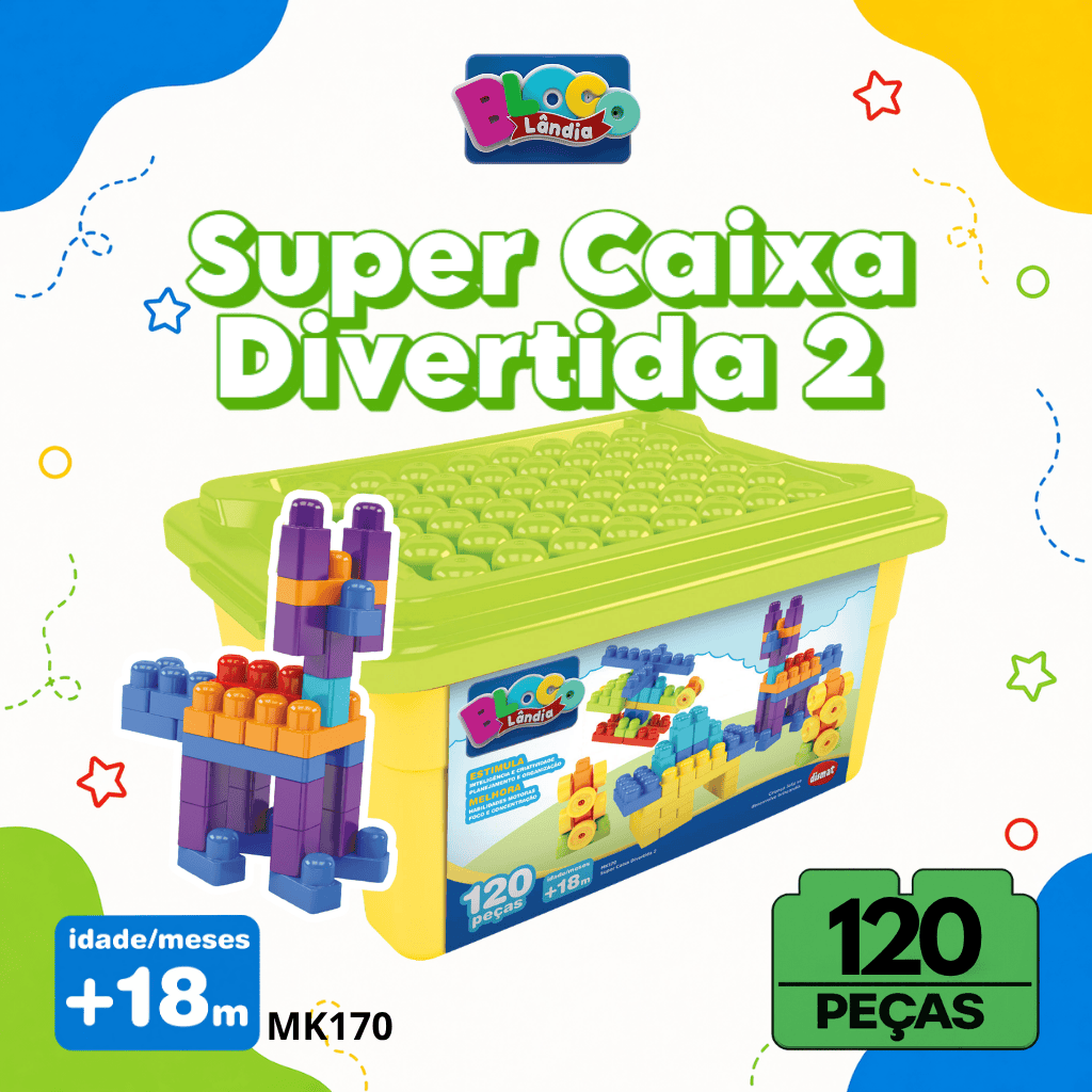 MK170 SUPER CAIXA DIVERTIDA 2 (2PC)