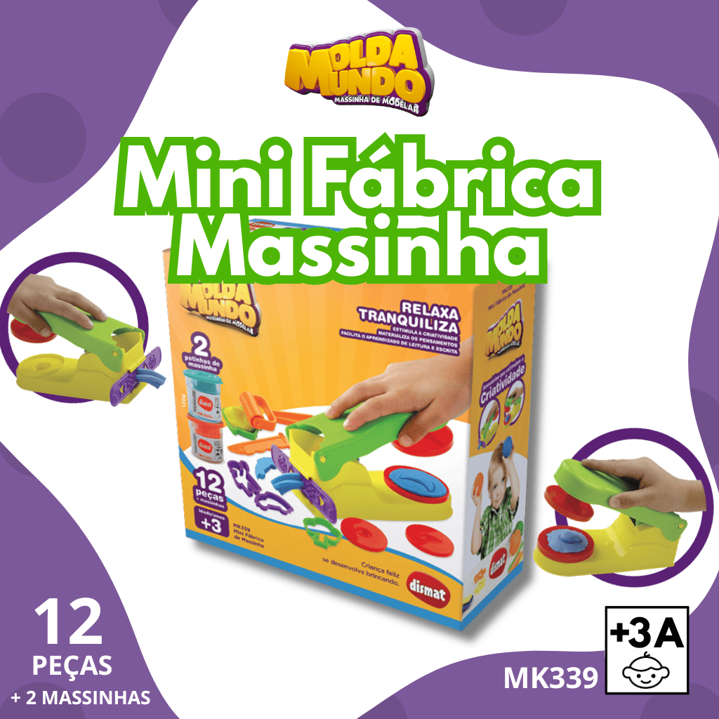MK339 MINI FÁBRICA MASSINHA