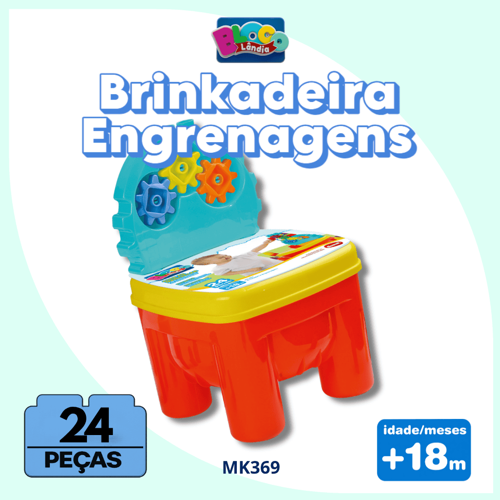 MK369 BRINKADEIRA ENGRENAGENS