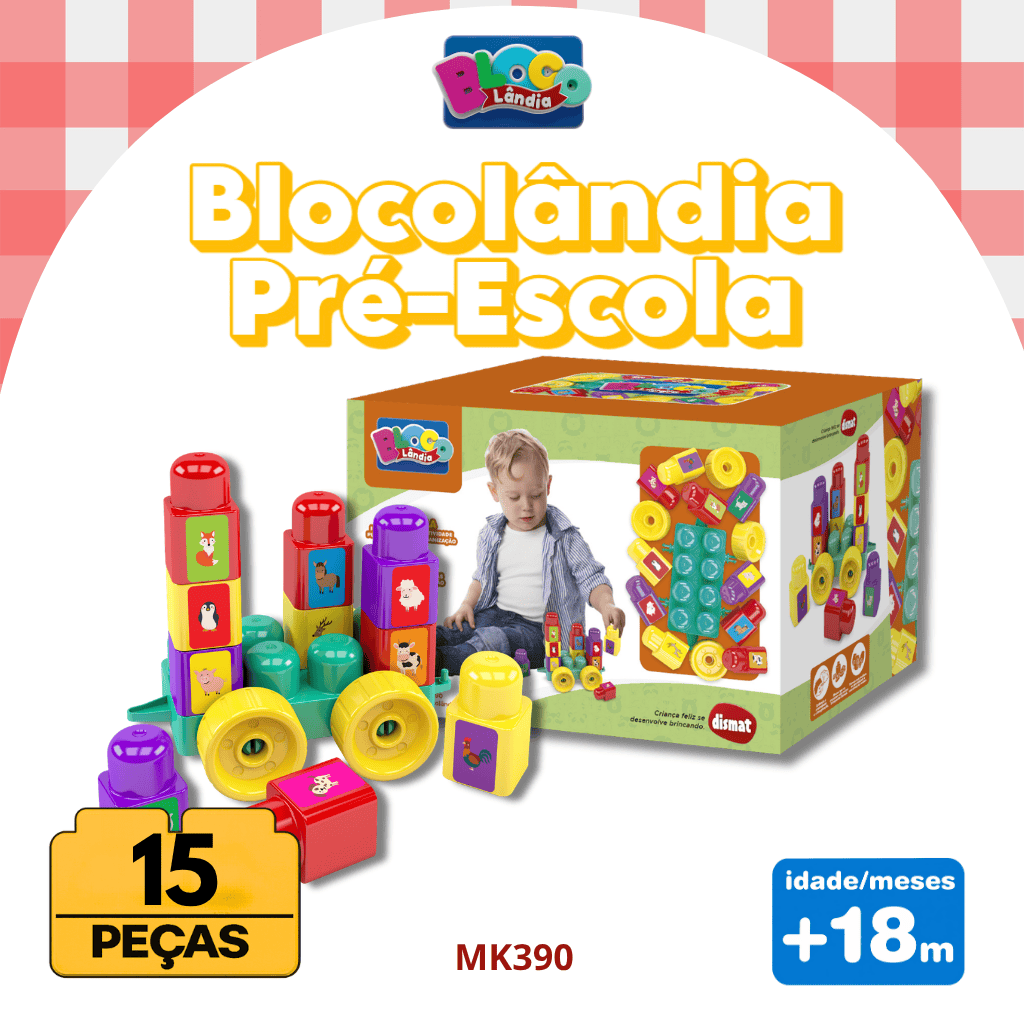 MK390 BLOCOLÂNDIA PRÉ ESCOLA