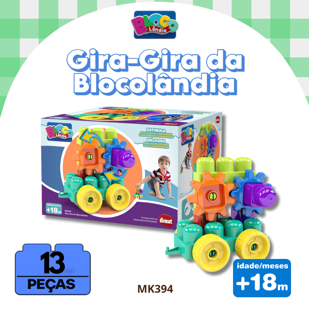 MK394 GIRA GIRA DA BLOCOLÂNDIA