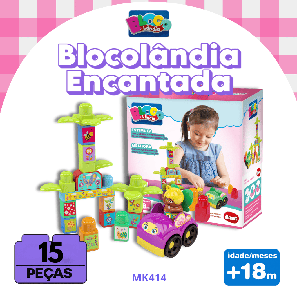 MK414 BLOCOLÂNDIA ENCANTADA