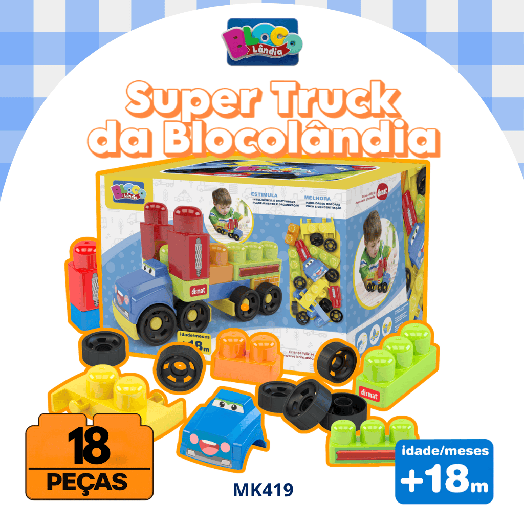 MK419 SUPER TRUCK DA BLOCOLÂNDIA