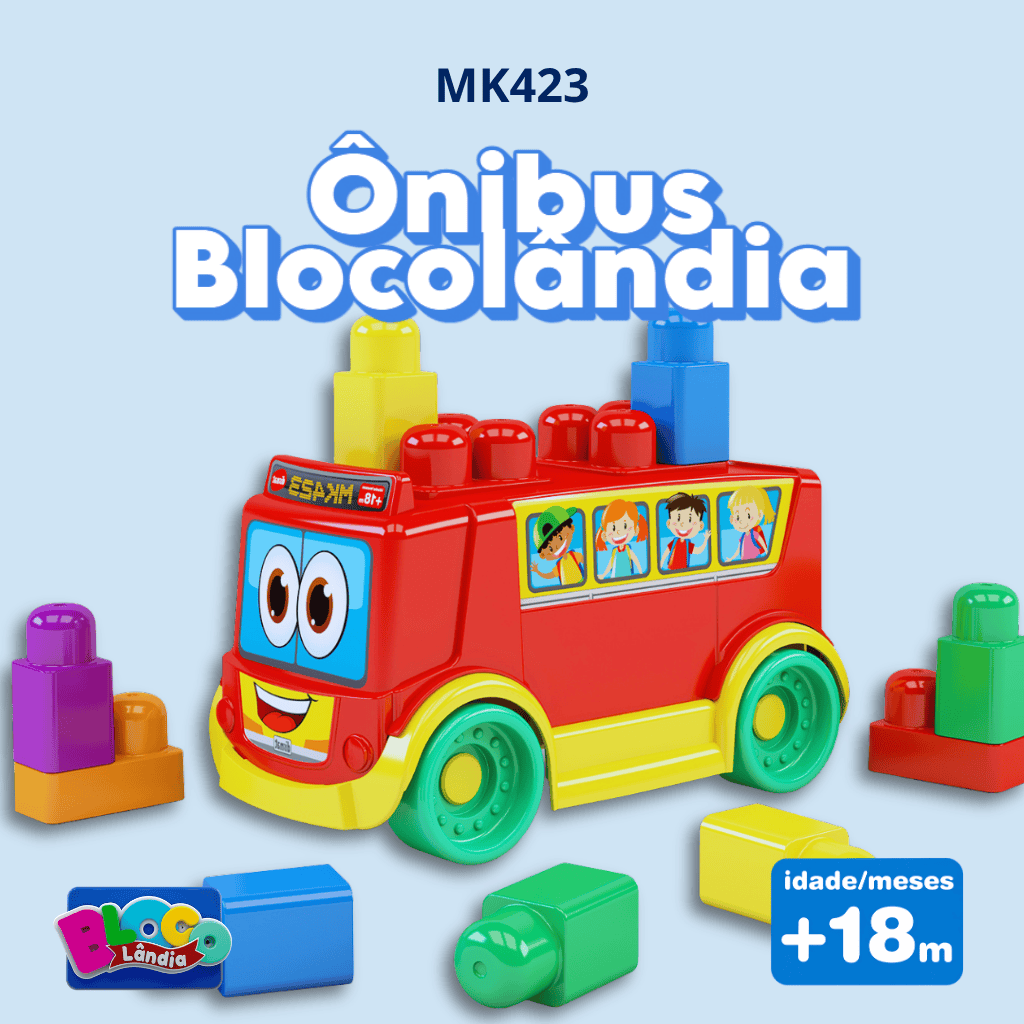 MK423 ÔNIBUS DA BLOCOLÂNDIA