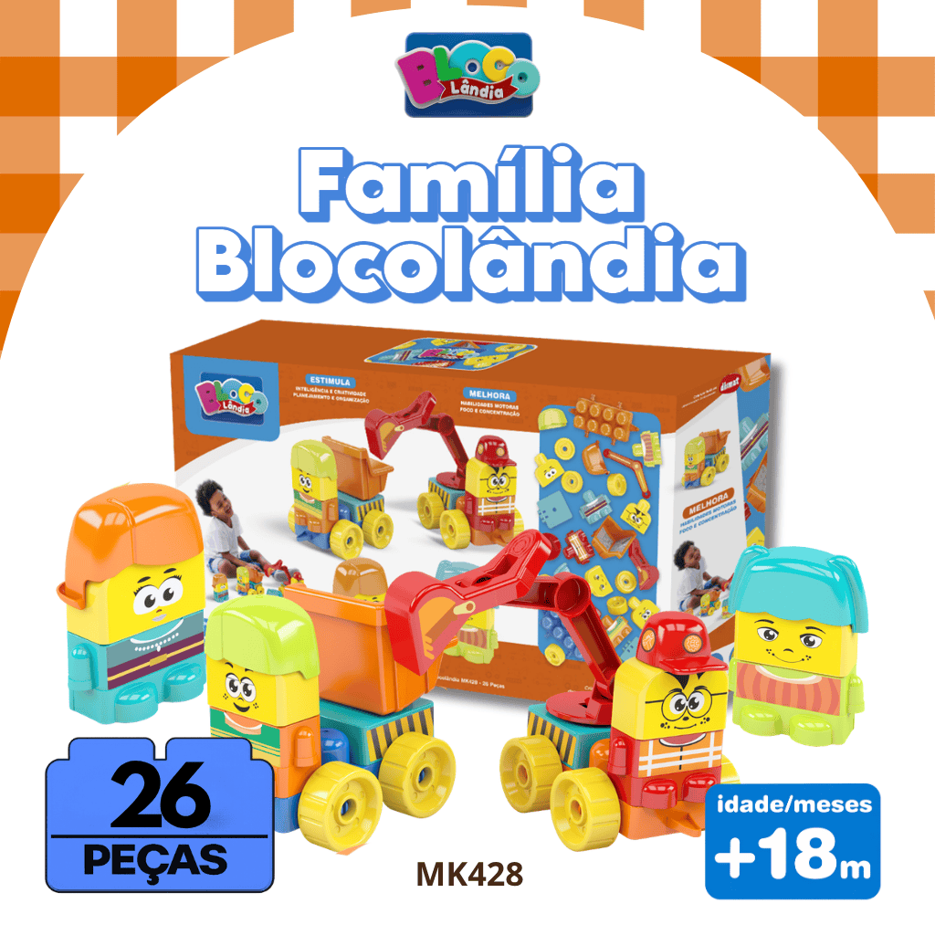 MK428 FAMÍLIA BLOCOLÂNDIA