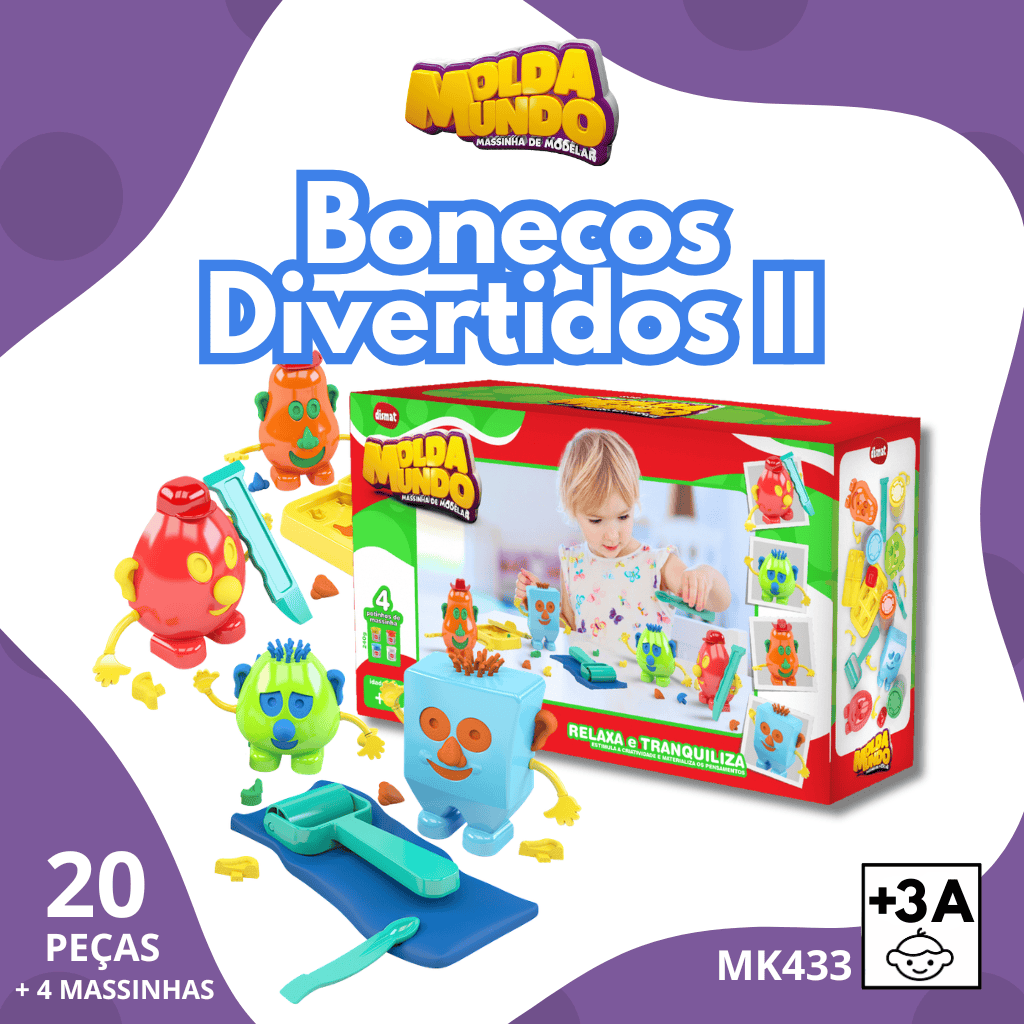 MK433 BONECOS DIVERTIDOS II