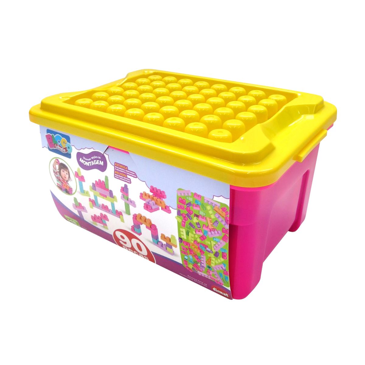 MK446 SUPER CAIXA DIVERTIDA ROSA (2PC) foto 3