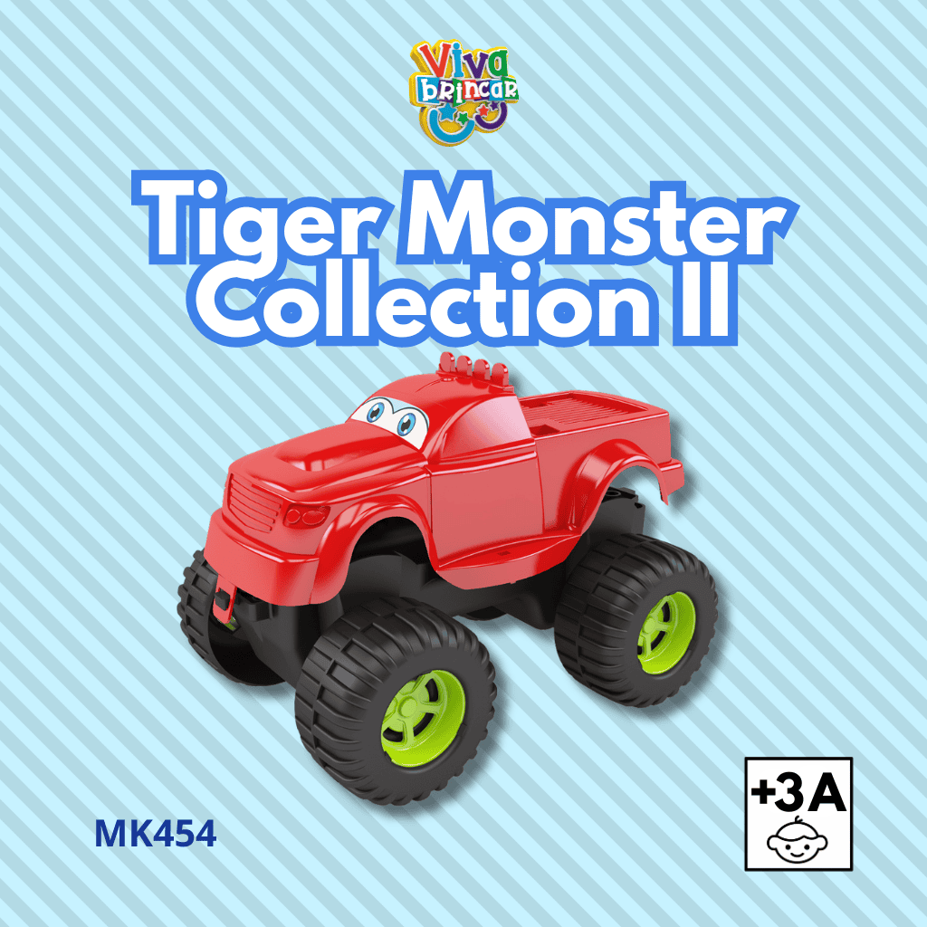 MK454 TIGER MONSTER COLLECTION II ( 16 PC)