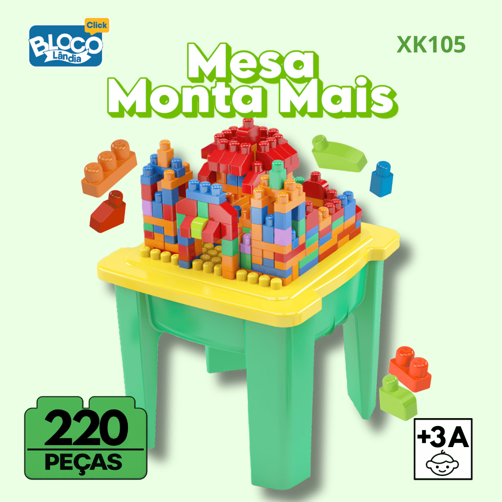 XK105 MESA MONTA MAIS BLOCOLANDIA (1PC)