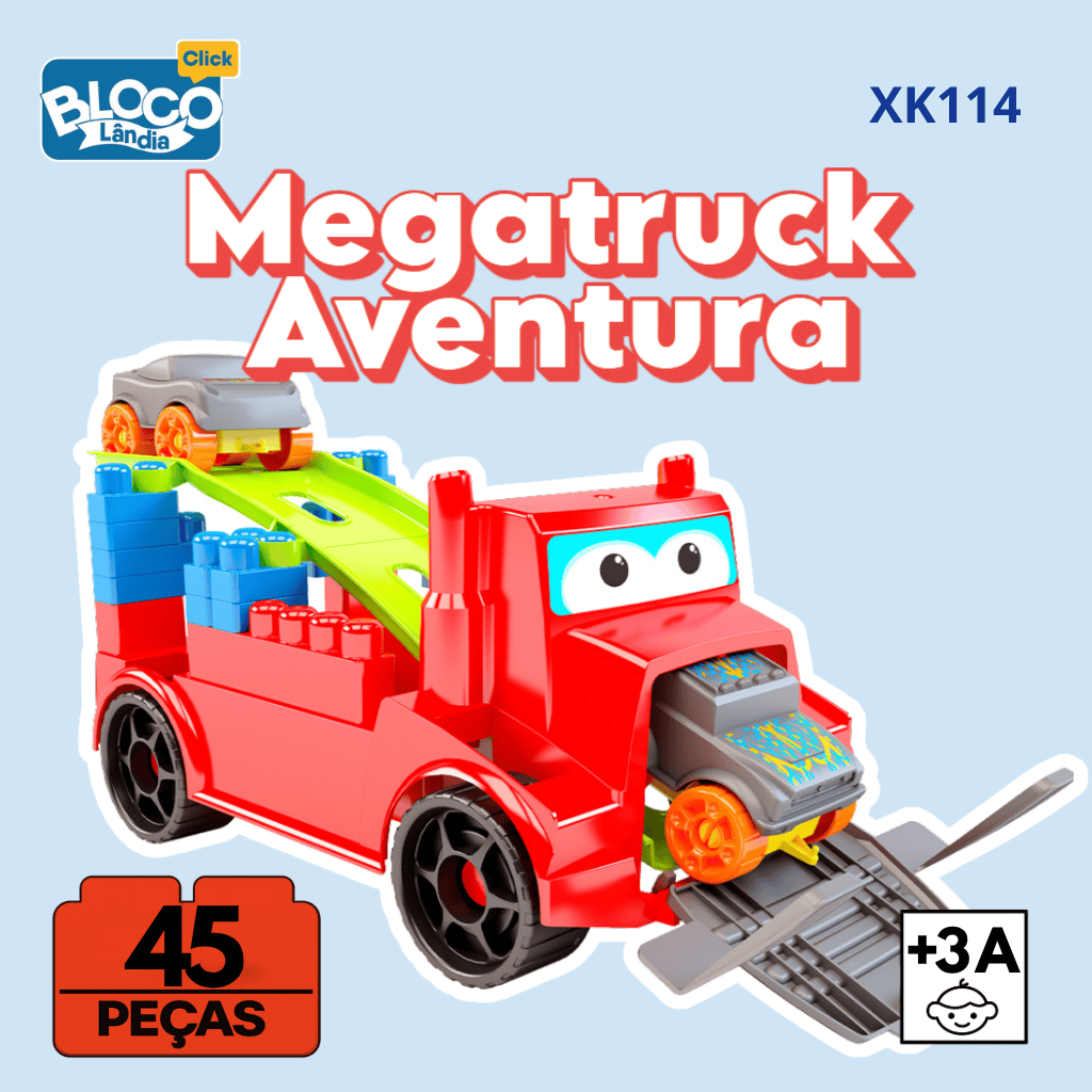 XK114 MEGATRUCK AVENTURA CLICK (4PÇ)