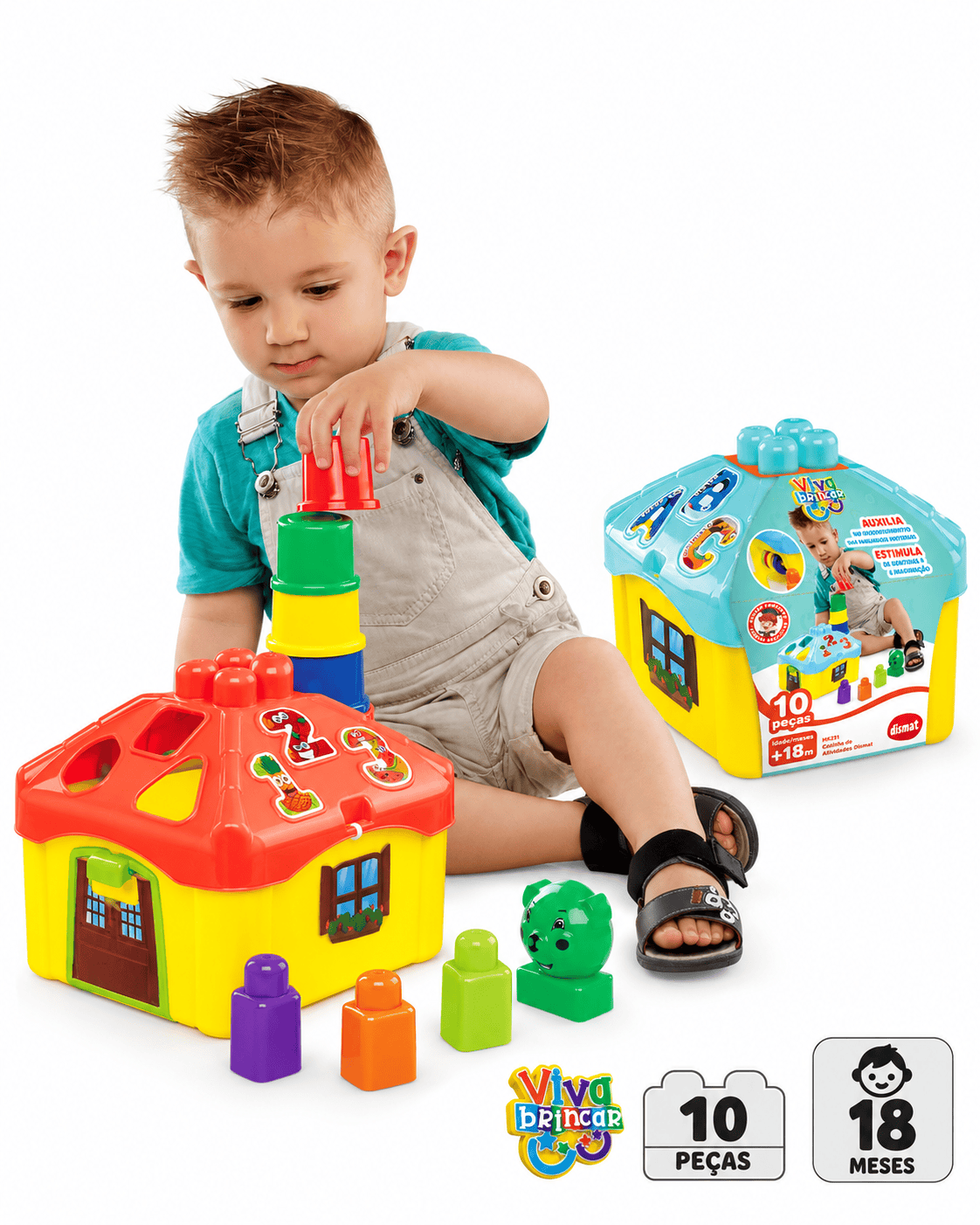 MK211 CASINHA ATIVIDADES DISMAT(12PÇS)