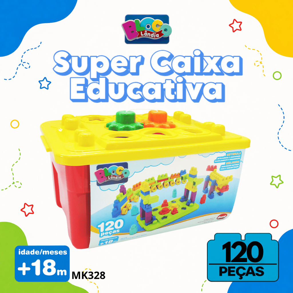 MK328 SUPER CAIXA EDUCATIVA