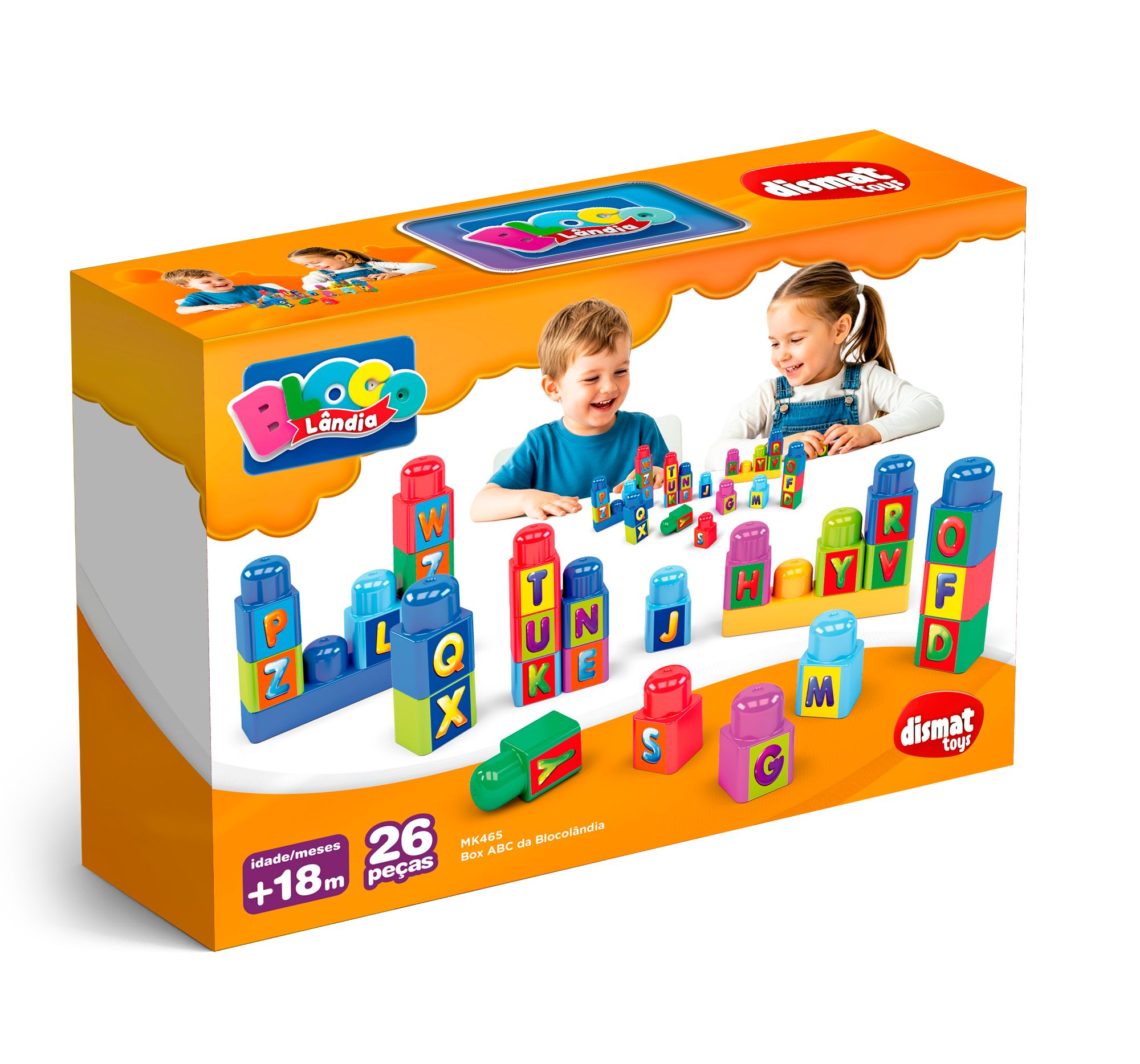 MK465 ABC BLOCOLANDIA II (12PC) foto 2